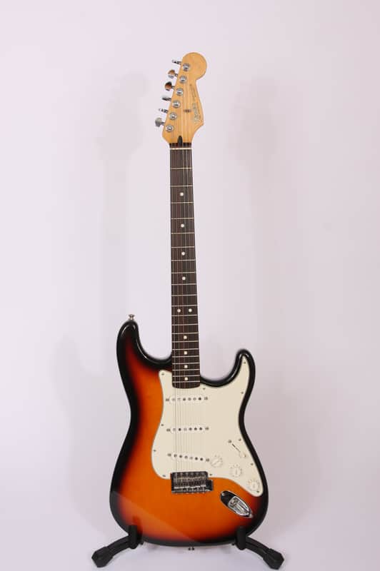 Fender Standard Stratocaster with 920D Hush Puppies pickups, G&G Case, Vintage Tremolo, Rosewood Fretboard 1993 - 1997 - Brown Sunburst image 1