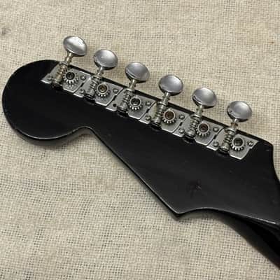 1960’s Lyle 26.5” Scale Baritone Electric Guitar Redburst MIJ Japan Conrad Burns Style RARE Model image 13