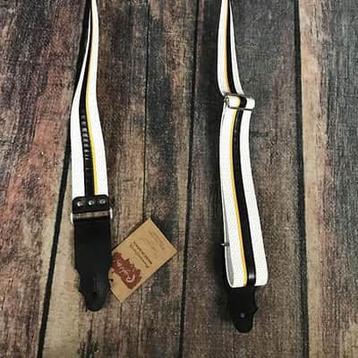 RightOn! Standard Plus Collection Guitar Strap- Hot Rod Yellow image 4