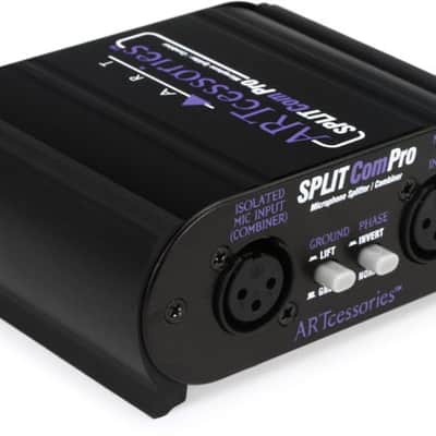 ART SPLITCom Pro Microphone Splitter / Combiner image 2