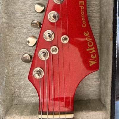Westone Concord III / vintage japan  80’s first series / metallic red image 10