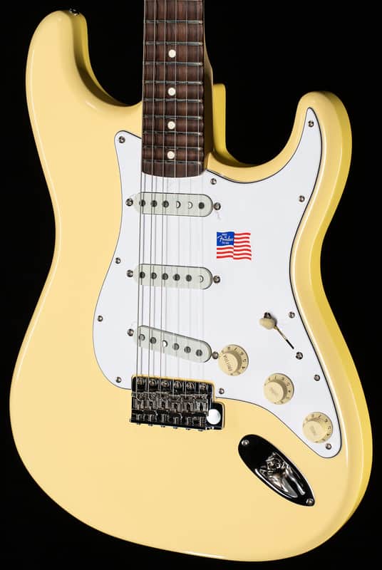 Fender Yngwie Malmsteen Stratocaster, Scalloped Rosewood Fingerboard, Vintage White (724) image 1