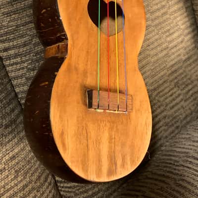 1941 Double Coconut Soprano Ukulele image 5