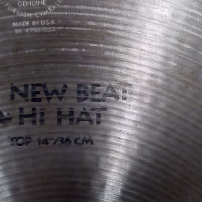Zildjian 14" A Series New Beat Hi-Hat Cymbals (Pair) 1982 - 2012 - Traditional image 5