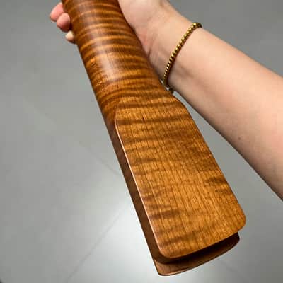 AAAAA Start Floyd nut Roasted flame Maple Electric Guitar Neck Radius 12inch Round stainless steel 22 frets Colored shells Inlay Radius: 12 inches image 16