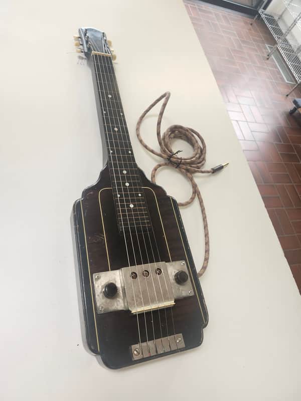 Vintage 1930s Harmony / Supertone Lap Steel Hawaiian Guitar image 1