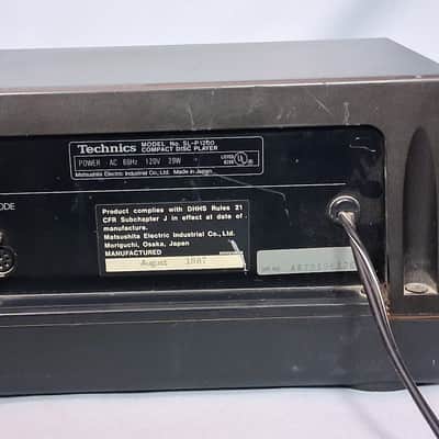Technics SL-1200 Professional Stereo CD Player with pitch control - 1987 image 13