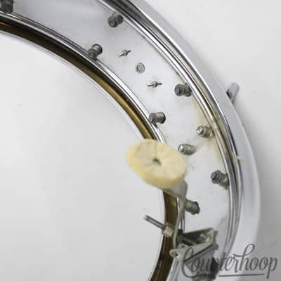 *Rogers SuperTen 14x5"Snare Drum COS Steel 10Lug 1973 Script Chrome Vintage 70s* image 11