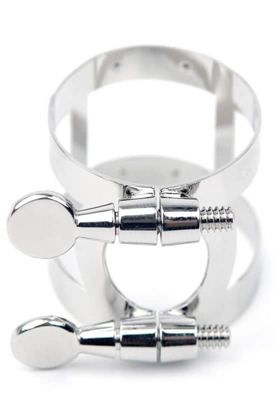 Rico Ligature, Bb Clarinet, Nickel Plated image 1
