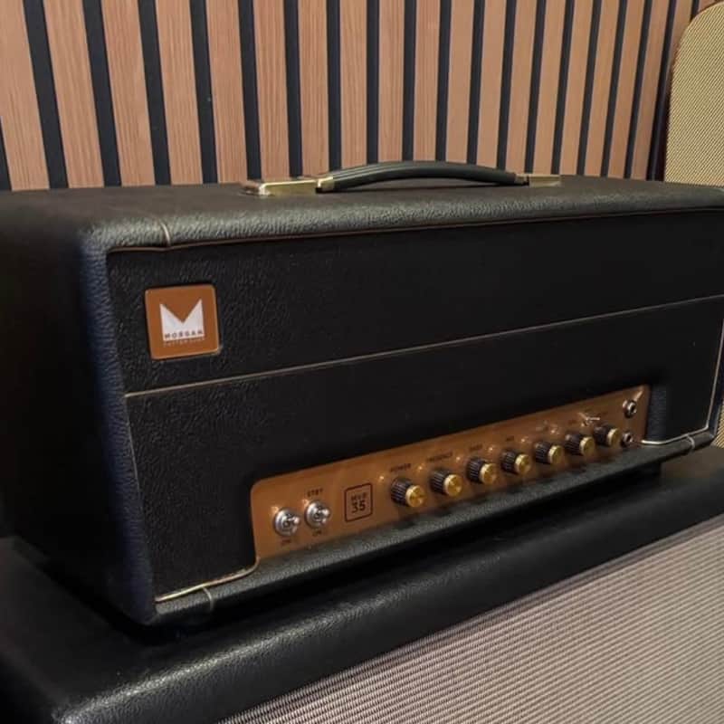 2024 Morgan Amplification MVP 35 black /gold tolex