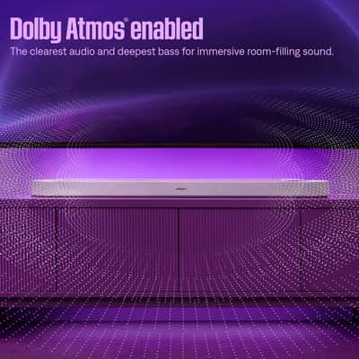 Immagine Bose Lifestyle Ultra Soundbar, White - 8