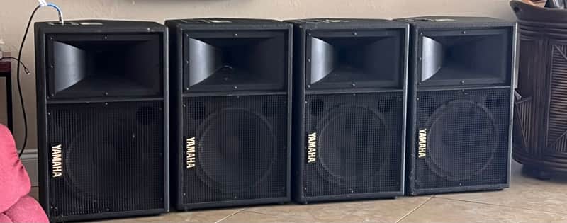 Set of 4 - Yamaha Club V Series SM12V 2003 - Present - Black image 1