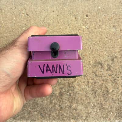 Boss BF-2 Flanger (Black Label) 1980 - 1984 - Purple vintage electric guitar pedal image 7