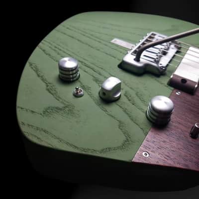Tao Guitars Sutorato “U-A-M” - Lincoln Green (black filled pores) w/ ABM 2-Point Trem. NEW (Authorized Dealer) *VIDEO ADDED* image 20