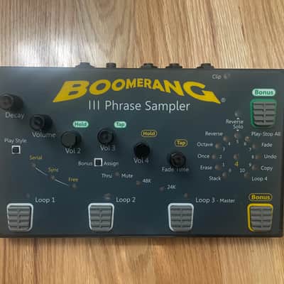 Boomerang III Phrase Sampler 2010s - Black image 1