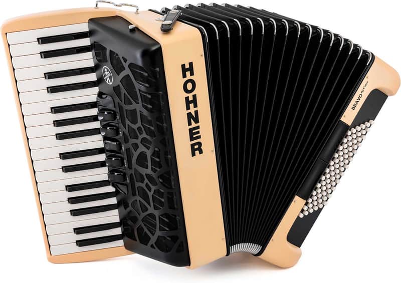 HOHNER BRAVO MYCOLOR III 72 EARTH (RAL 3012) image 1