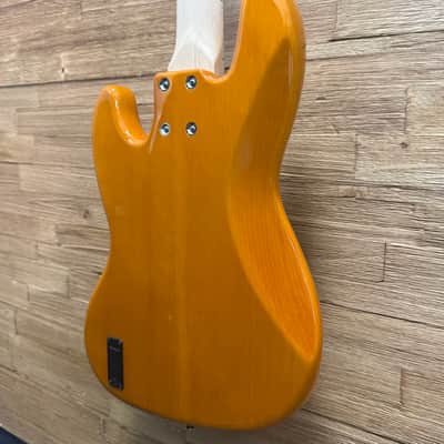 G&L JB-5 USA 5- string Jazz Bass -2022 - Honey Amber- Pine body -w/Sadowsky Preamp + OHSC image 14