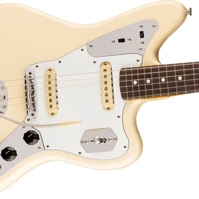 Fender Johnny Marr Jaguar Rosewood Fingerboard - Olympic White image 4