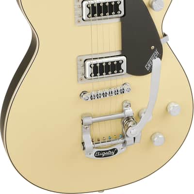 Gretsch G5230T Electromatic Jet FT Single-Cut with Bigsby Two-Tone Vintage White/London Grey image 5