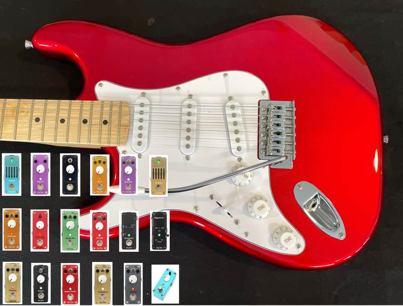Harley Benton ST-20MN LH CA - WITH TWO HB PEDALS OF YOUR CHOICE - LEFTY - image 1