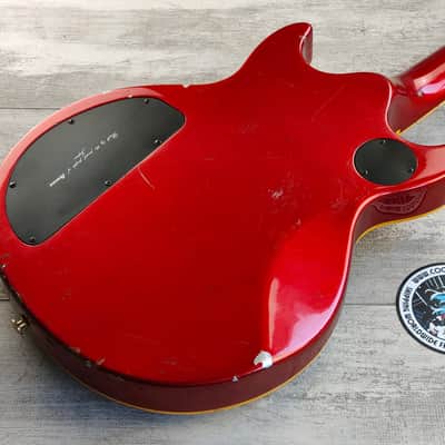 1982 Ibanez Japan AR100 Artist Double Cutaway (Fire Red) image 11