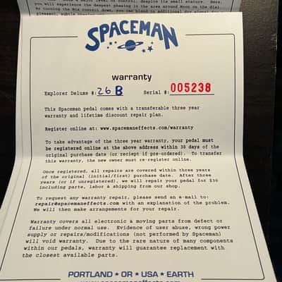 Spaceman EXPLORER DELUXE: 6 STAGE OPTICAL PHASER 2020s - Black image 11