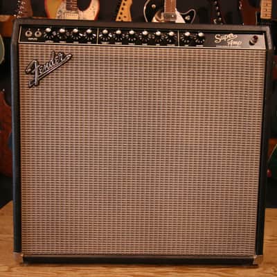 Fender Super Amp 2-Channel 60-Watt 4x10" Guitar Combo 1993 - 1995 - Black