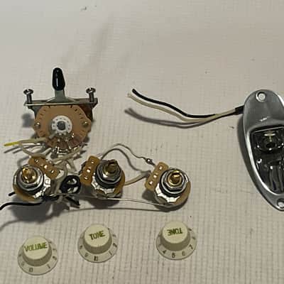 2000's MIM Fender Mexican Standard Stratocaster Guitar Upgraded Electronics Wiring Harness Emerson Capacitor image 1