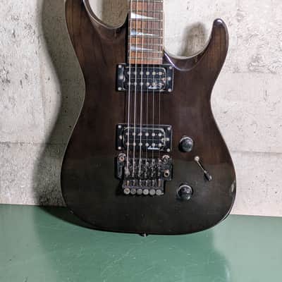 Charvel by Jackson DKA-110 Dinky Arched-top 90's See thru black image 2
