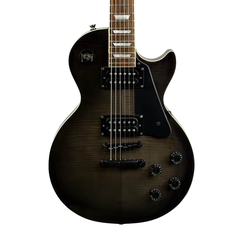 Epiphone Les Paul Standard Flame Top Black Burst 2007 W/HSC (Used) image 1