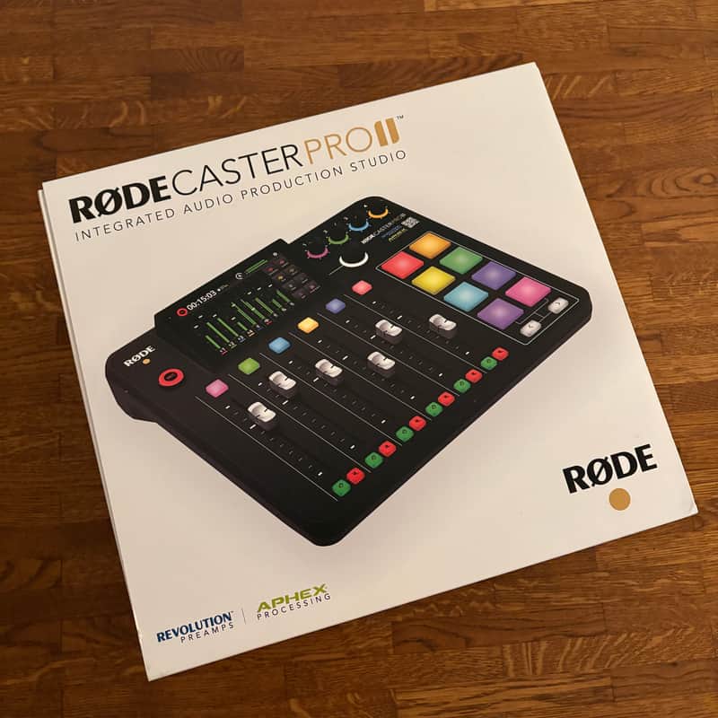 RODE RODEcaster Pro II USB Audio Interface 2022 - Present - Black image 1