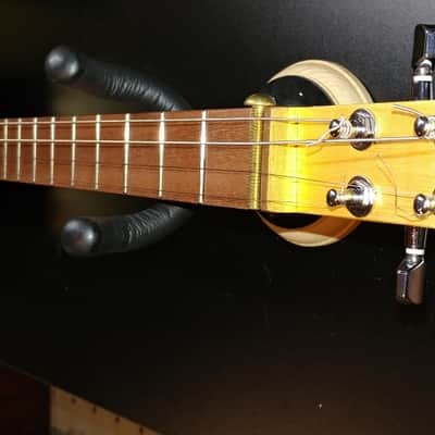 4 String San Cristobal Cigar Box Electric Guitar image 2