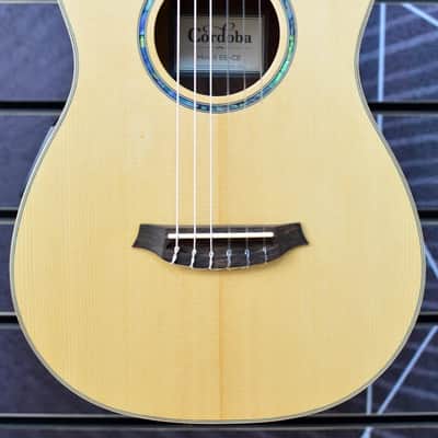 Cordoba Mini II EB-CE Travel Electro Nylon Guitar image 1