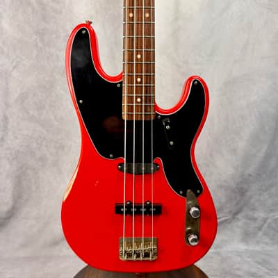 Nash Guitars PBJ-55, Light Aging, Dakota Red image 1
