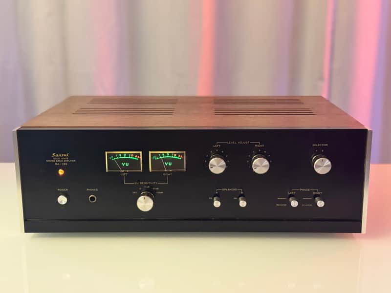 👉 **RARE** Sansui BA-150 Stereo Power Amplifier - Serviced + | Reverb