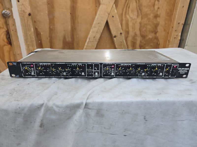 Drawmer DL241 Dual Auto Compressor Noise Gate - PLEASE READ #6476 image 1