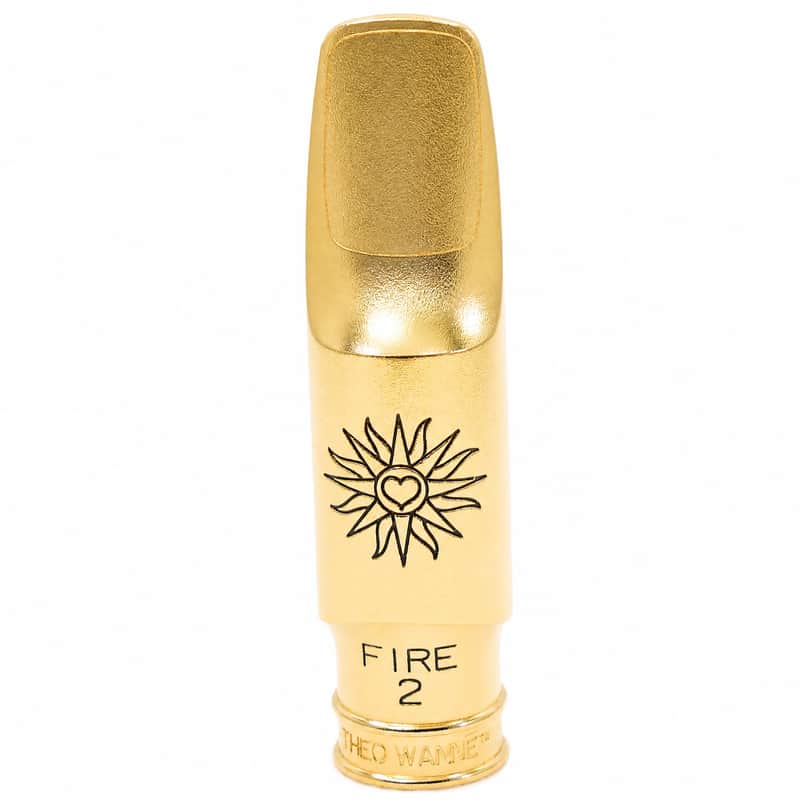 Theo Wanne FIRE2 Gold 7 Alto Saxophone Mouthpiece image 1