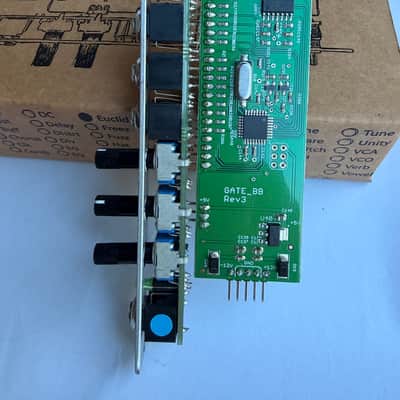 2hp Euclid eurorack euclidean sequencer module - Silver image 2