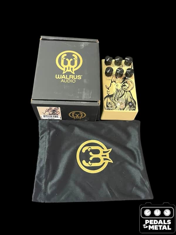 Walrus Audio Eons Five-State Fuzz 2022 - Present - Sandy Tan / Goat Graphic - X18751 image 1