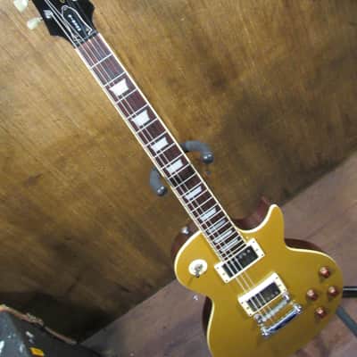 Epiphone Les Paul Gold Top Electric Guitar With Gig Bag image 2