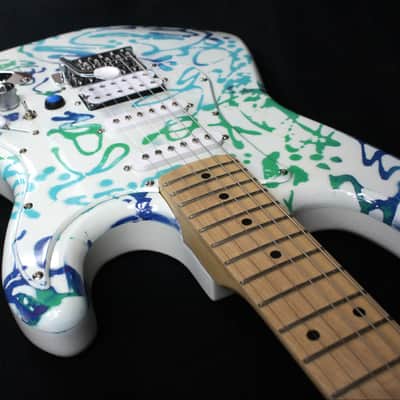 Custom Painted and Upgraded Kramer Focus VT-211S  With Matching Headstock image 15