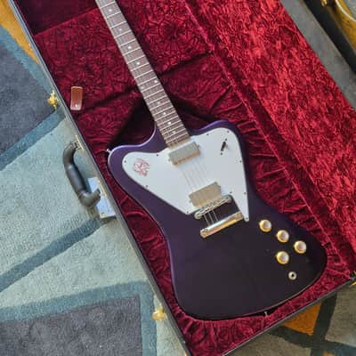 Gibson '65 Non-Reverse Firebird V Custom Shop VOS Stop Bar 2023 - Candy Apple Purple image 3
