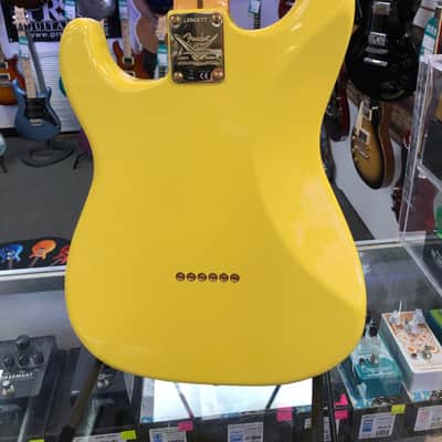Fender Custom Shop Limited Edition 1954 Hardtail Stratocaster® DLX Closet Classic, 1-Piece Quartersawn Maple Neck Fingerboard - Faded Aged Canary Yellow image 13