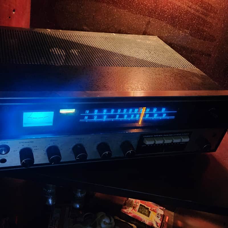 Kenwood KR-5150 Stereo 1970 - Silverface metal box image 1