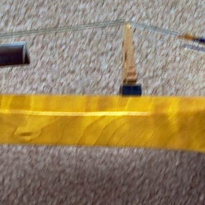 Goldsun Electric Violin Flamed Maple Zeta Copy image 4