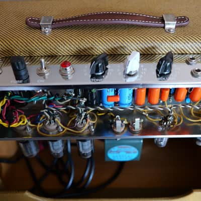 BLUE RIDGE VACUUM TUBE WORKS CUSTOM 5E3 DELUXE Mid 20'S - Laquered Tweed image 10