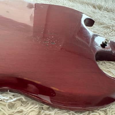 Gibson SG Standard "Large Guard" with Maestro Vibrola 1966 - 1971 - Cherry image 10
