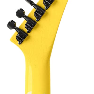 New Jackson Custom Shop Randy Rhoads Nitro Relic Grafitti Yellow w/FU Tone Upgrades #RR4075 image 6