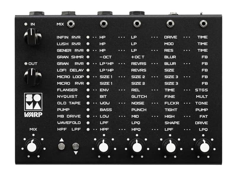 SOMA Laboratory WARP Stereo Multi-Effect Processor [DEMO] image 1