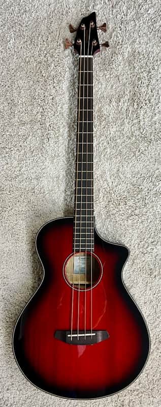 Breedlove PSCN39BCEMYMY Pursuit Exotic S Concert Sunset Burst Acoustic/Elec Bass image 1